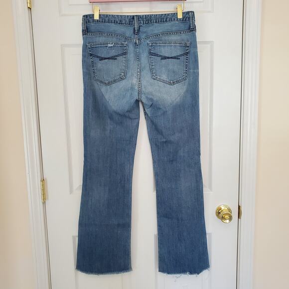 Gap Jeans Womens Size 10/30 Blue 1969 Bootcut Raw Hem - Picture 2 of 11